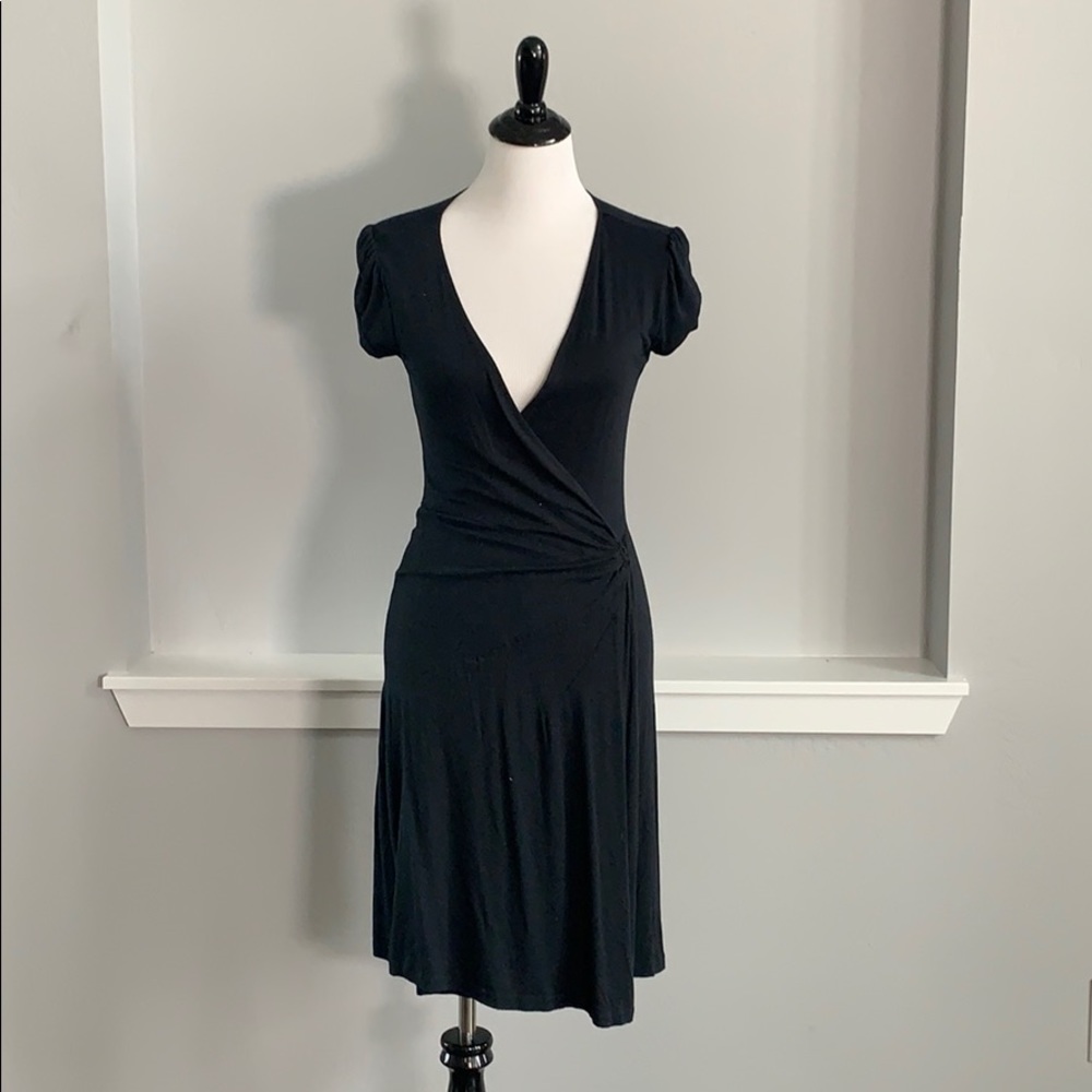 Little Black Wrap Dress